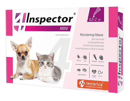 Inspector MINI д.собак мелк.пород и кошек